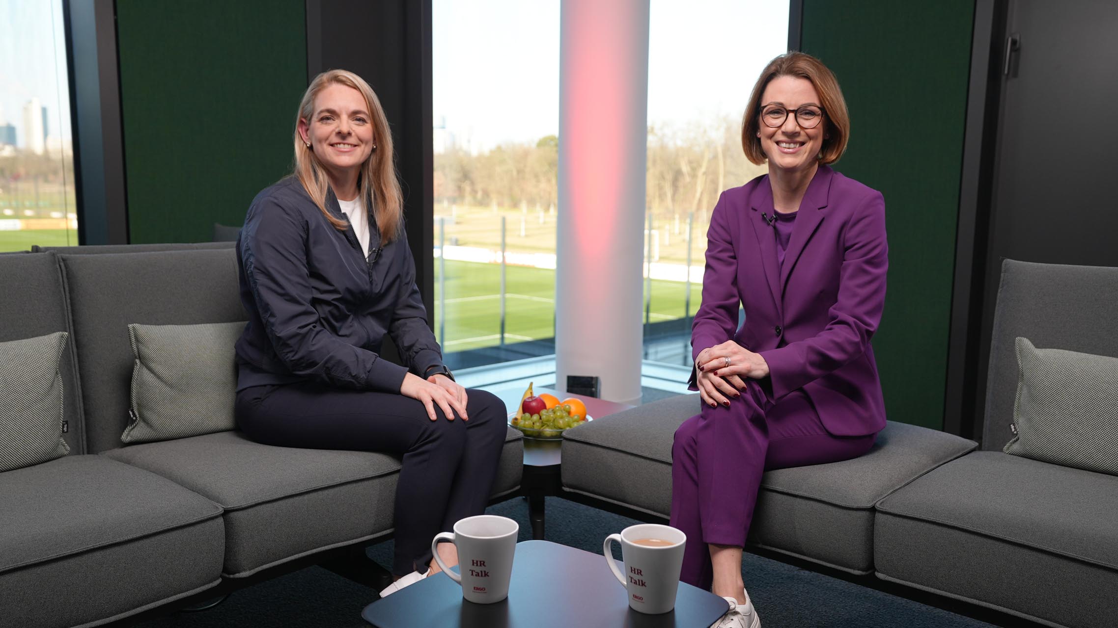 HR Talk: Lena Lindemann, ERGO Group, und Nia Künzer, DFB